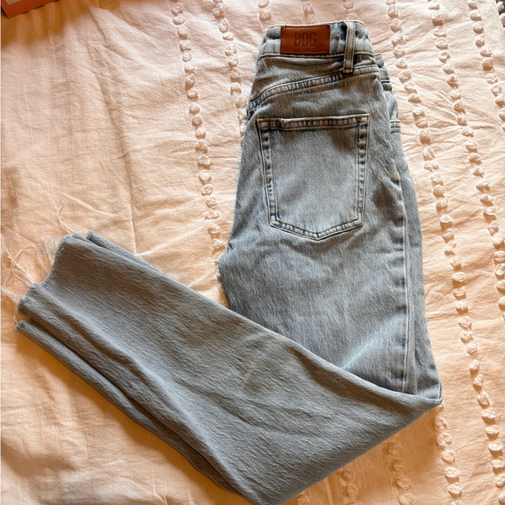 BDG Light Blue Ankle Crop Jeans